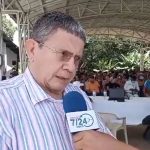 El senador del partido Farc pablo Catatumbo fue el único senador que hizo presencia en la Mesa de Concertación Campesina