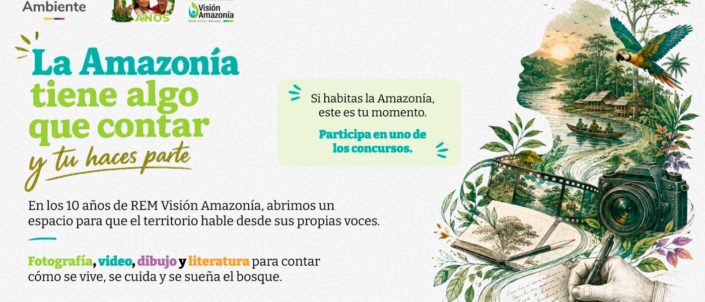 Concursos que celebran la vida, la cultura y el bosque en los 10 años de REM Visión Amazonía