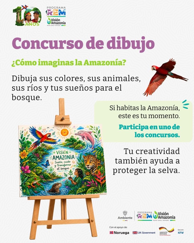 INSCRIBETE AL CONCURSO DE DIBUJO REM VISION AMAZONIA