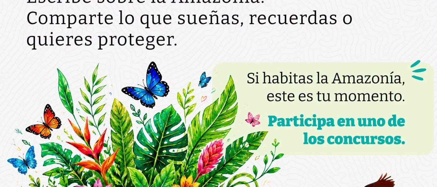 INSCRIBETE AL CONCURSO DE LITERATURA DEL PROGRAMA REM VISION AMAZONIA