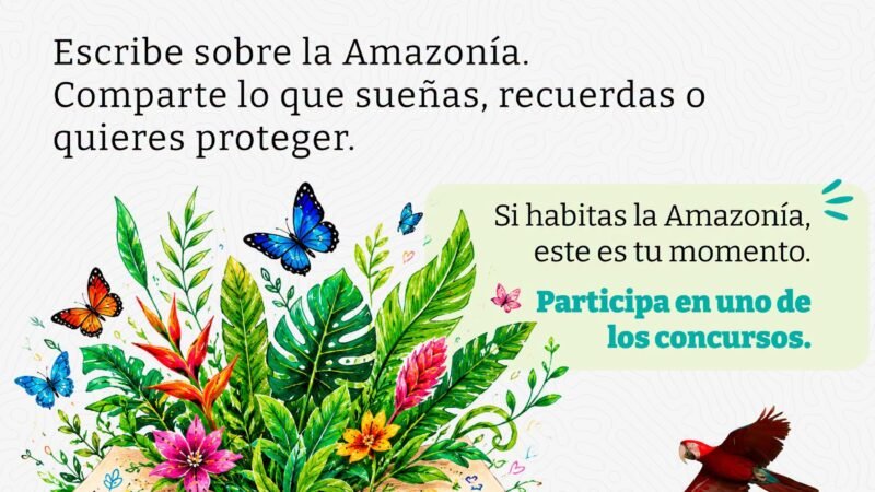 INSCRIBETE AL CONCURSO DE LITERATURA DEL PROGRAMA REM VISION AMAZONIA