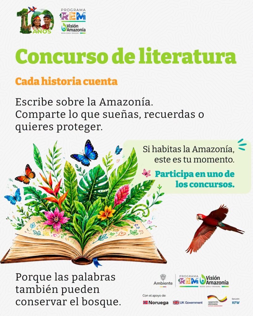 INSCRIBETE AL CONCURSO DE LITERATURA DEL PROGRAMA REM VISION AMAZONIA