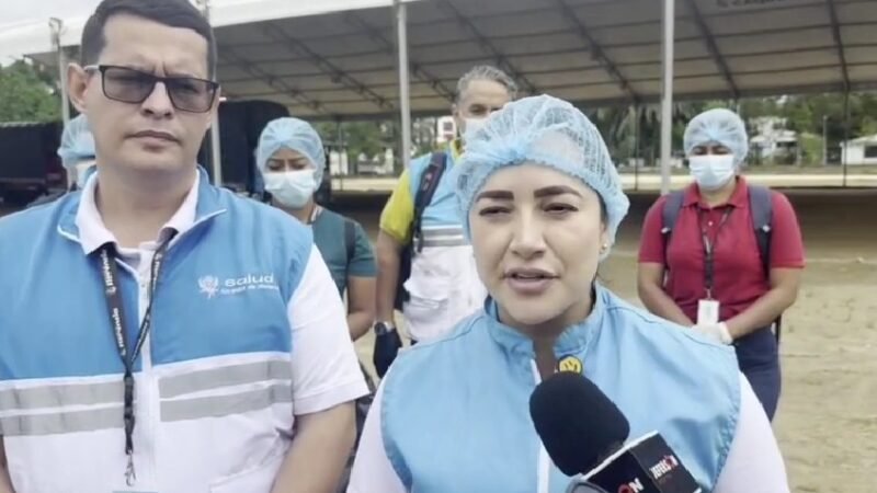 ALCALDÍA DE FLORENCIA BLINDA EL FESTIVAL FOLCLÓRICO CON JORNADA SANITARIA PREVENTIVA EN EL IDEMA
