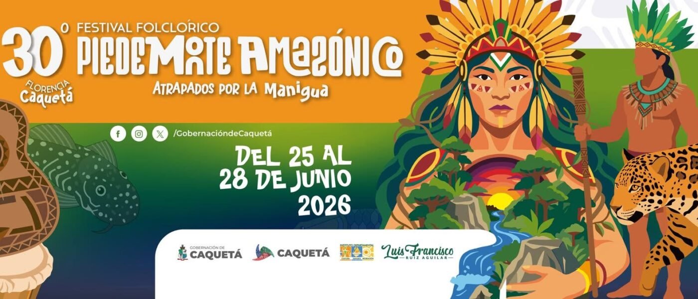 Del 25 al 28 de junio, el Caquetá volverá a latir al ritmo de la cultura, la música, el folclor y nuestras tradiciones.