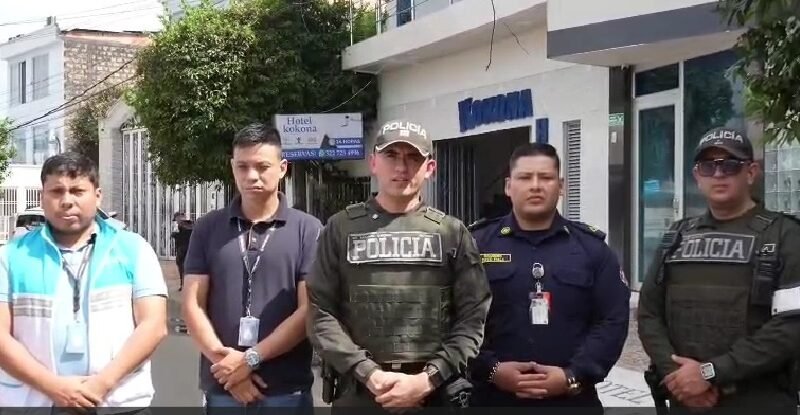 POLICÍA REALIZÓ INTERVENCIÓN EN 13 HOTELES PARA FORTALECERLA SEGURIDAD EN EL CAQUETÁ
