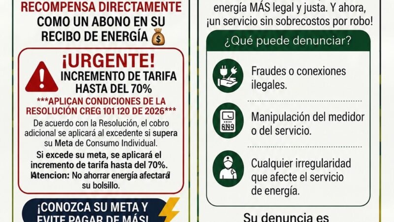 ElectroCaquetá invita a ahorrar energía y denunciar el fraude ante la llegada del fenómeno de El Niño