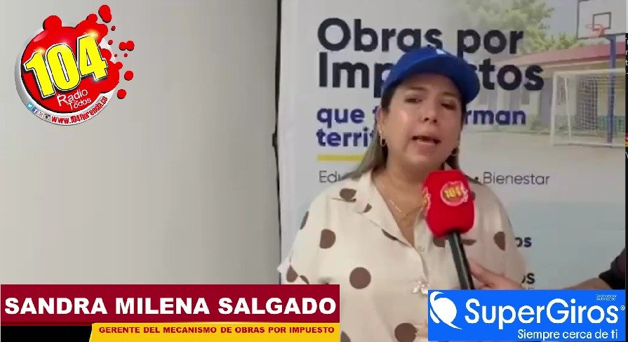 SUPERGIROS ENTREGA OBRAS POR IMPUESTOS EN SAN JOSÉ DEL FRAGUA